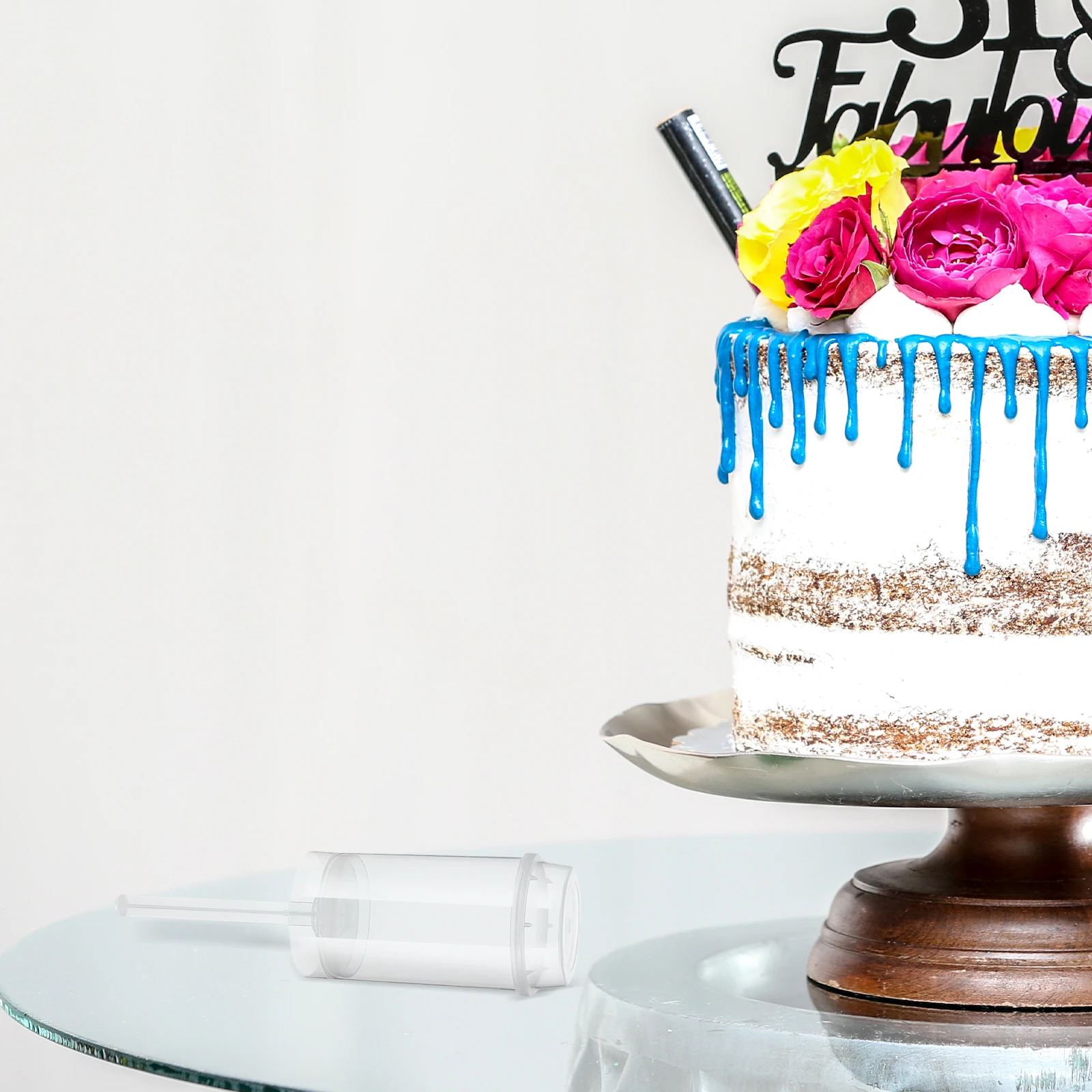 

30pcs Push Pops Container Reusable PP Round Shape Push Cake Tubes Ice Cream Molds Easy Clean Containers Kitchen Barware