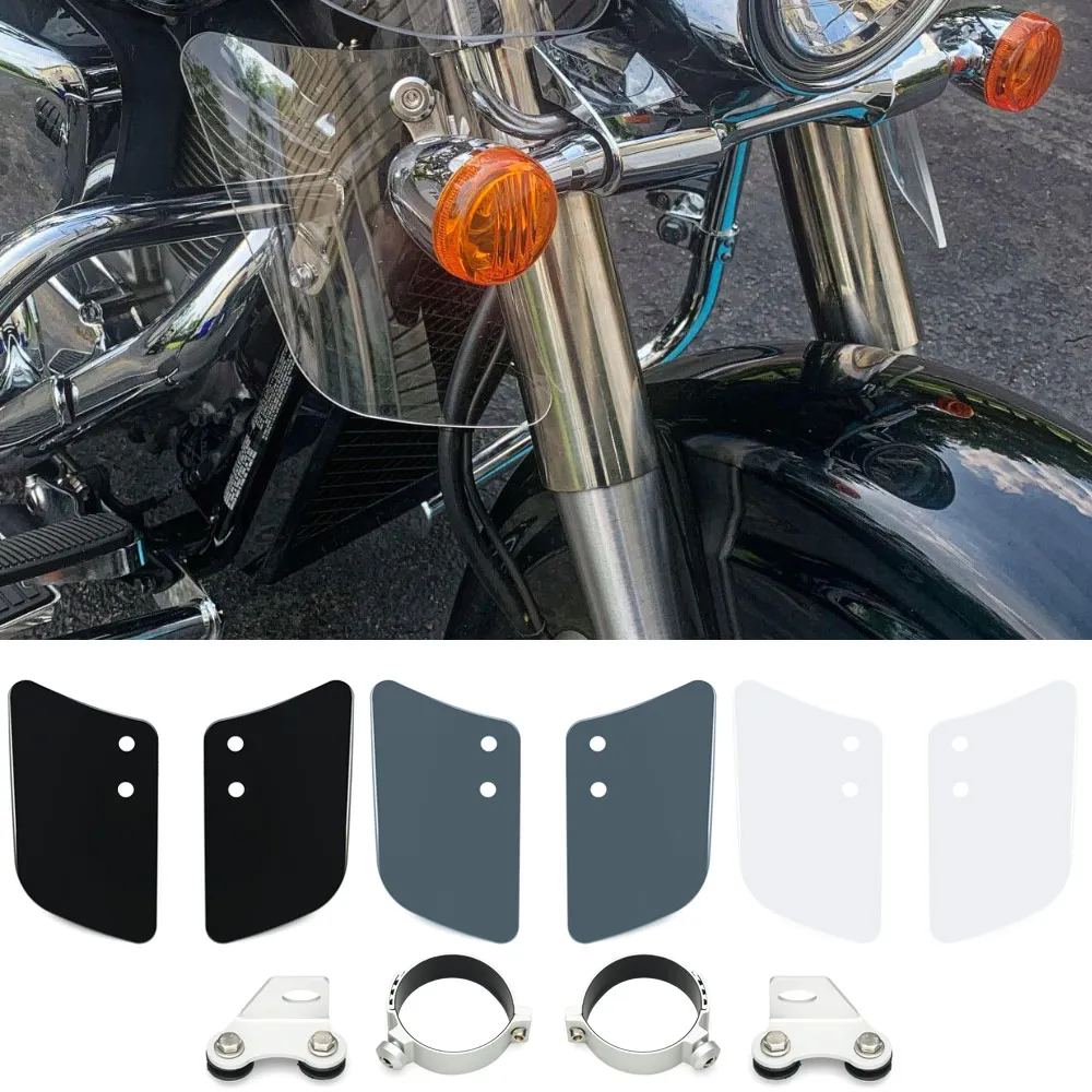

Motorcycle Fork Deflector For Honda Shadow VT1100 VT750 VTX1300 Kawasaki Vulcan Classic VN1500 For Yamaha V-Star XV950 XVS1100