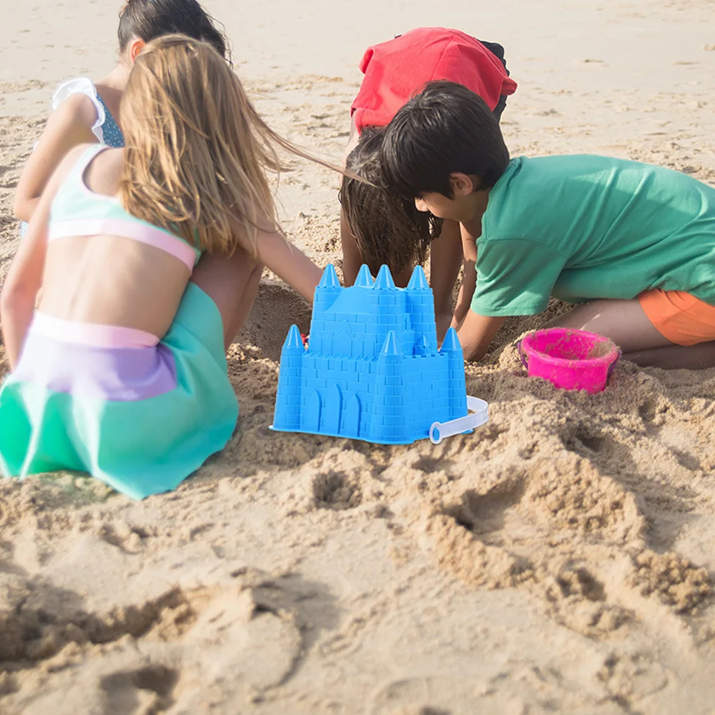 

6Pcs Plastic Buckets Foldable Kids Beach Toys Outdoor Water Garden Bucket Bucket Durable Storage Container Home Decor