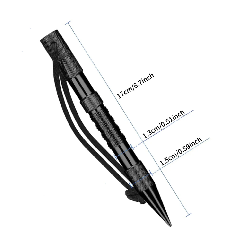 Aiguilles De Laçage Paracorde Marlin Pointe Argent - Outil 2 En 1 Pour Tissage, Bracelets & Bricolage