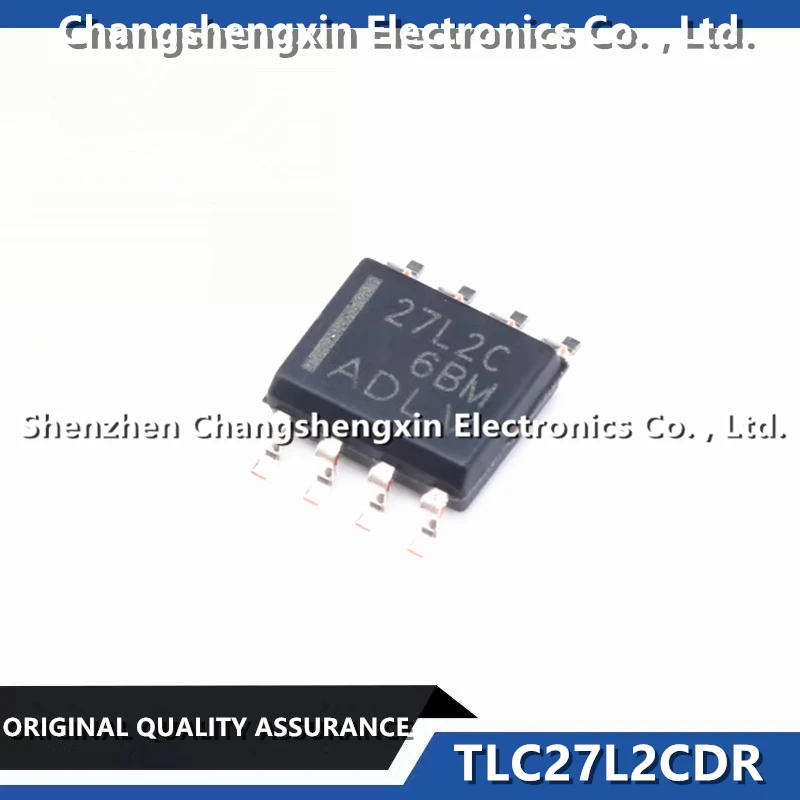 

30 Pieces TLC27L2CDR 27L2C New original 8-SOIC Low-Power Dual Channel CMOS Operational Amplifier 110 kHz, 0.6 pA, 0.03V/µs