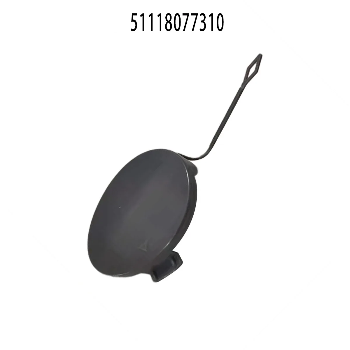 51118077310 Front Tow Hook Cover For BMW 5 Series G30 G31 G38 G32 2018-2021 Primed Front Bumper Towing Eye Cap Factory Direct