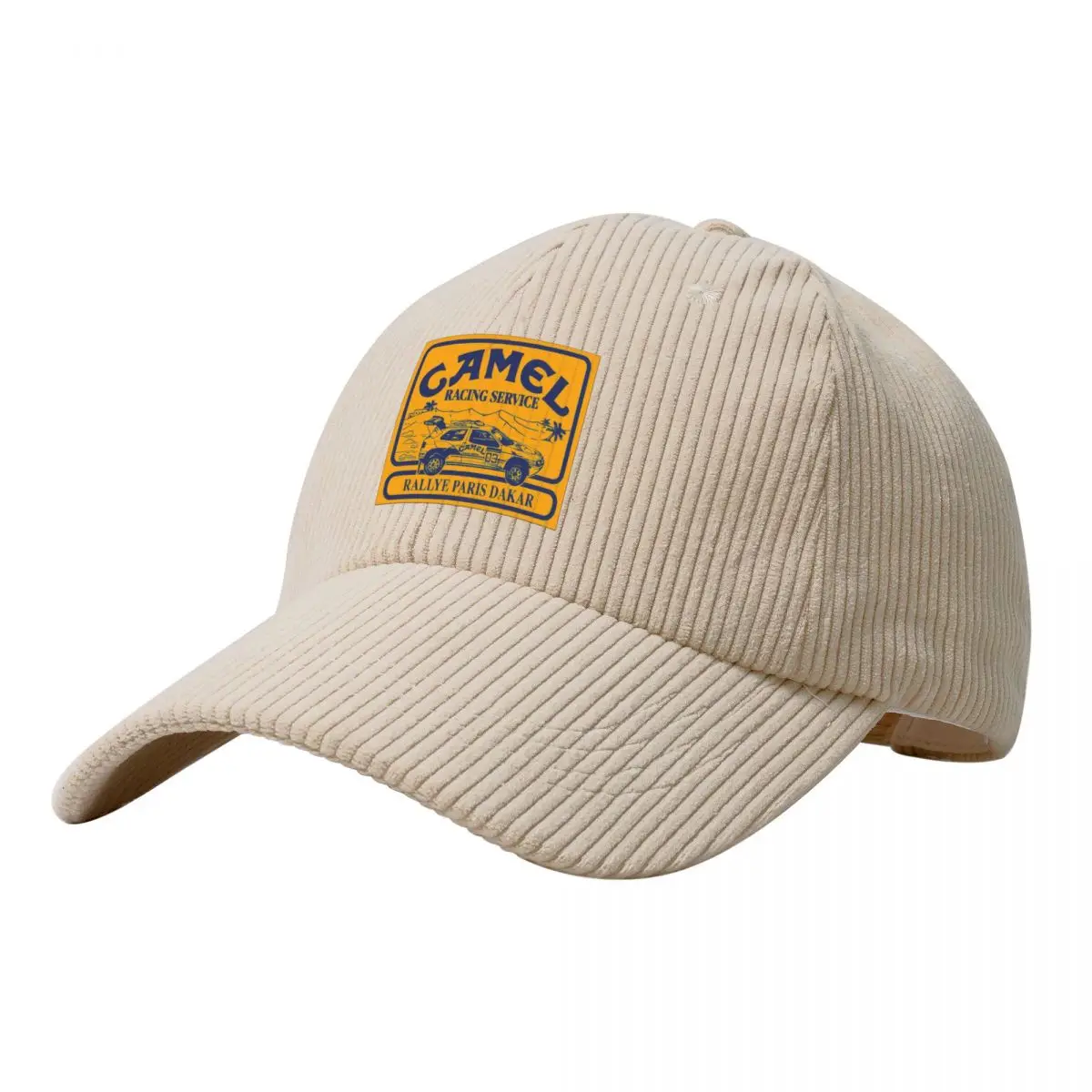 

Camel Racing Service Unisex Corduroy Baseball Cap