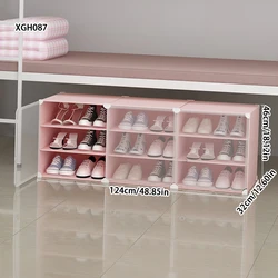 Shoe Cabinet Simple Small Balcony Window Locker Space-Saving Economical Storage Artifact Multi-Layer Dust-Proof Shoe Rack