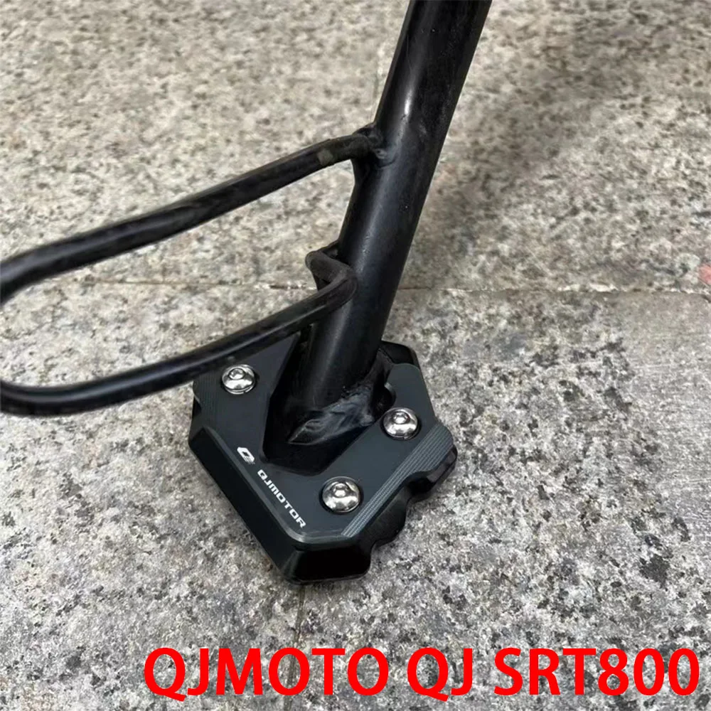 New Fit QJMOTO QJ SRT800 Bracket Support Plate Foot Side Bracket Extension Pad For QJMOTO QJ SRT8050 SRT800X 800SRT SRT 800X 800