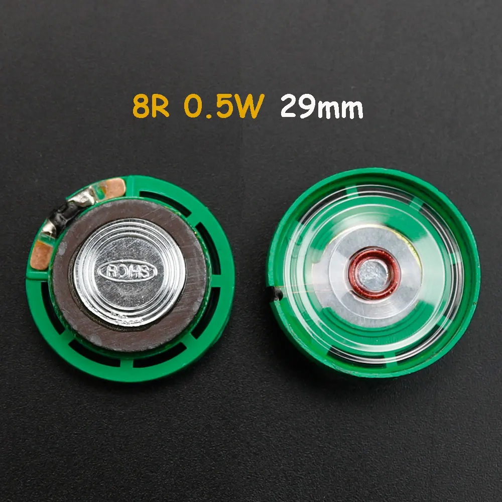 1pc 8 /16 / 32Ohm 0.25W 0.5W Ultra-thin Doorbell horn Toy-car horn 8R 16R 32R 20 21 23 27 29 36 40 mm Diameter LoudSpeaker