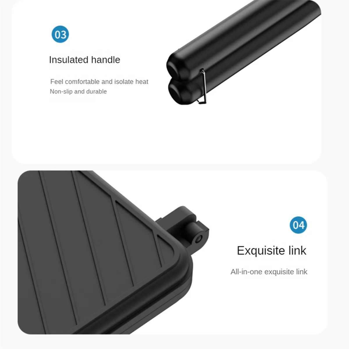 مقلاة بطلاء شطيرة غير لاصق ، آلة الإفطار ، آلة صنع الفطائر ، الخبز المحمص ، المطبخ