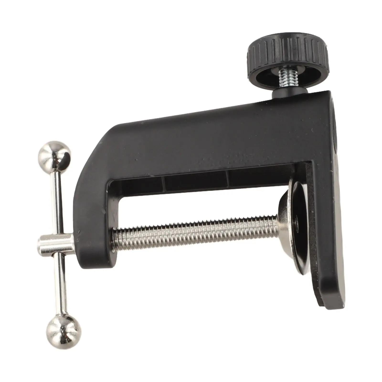 1PC Woodworking Clamp C-Clamp Stainless Steel Table Mount Clamp Clip For Metal Microphone Stand C Shape Adjustable 5cm Height