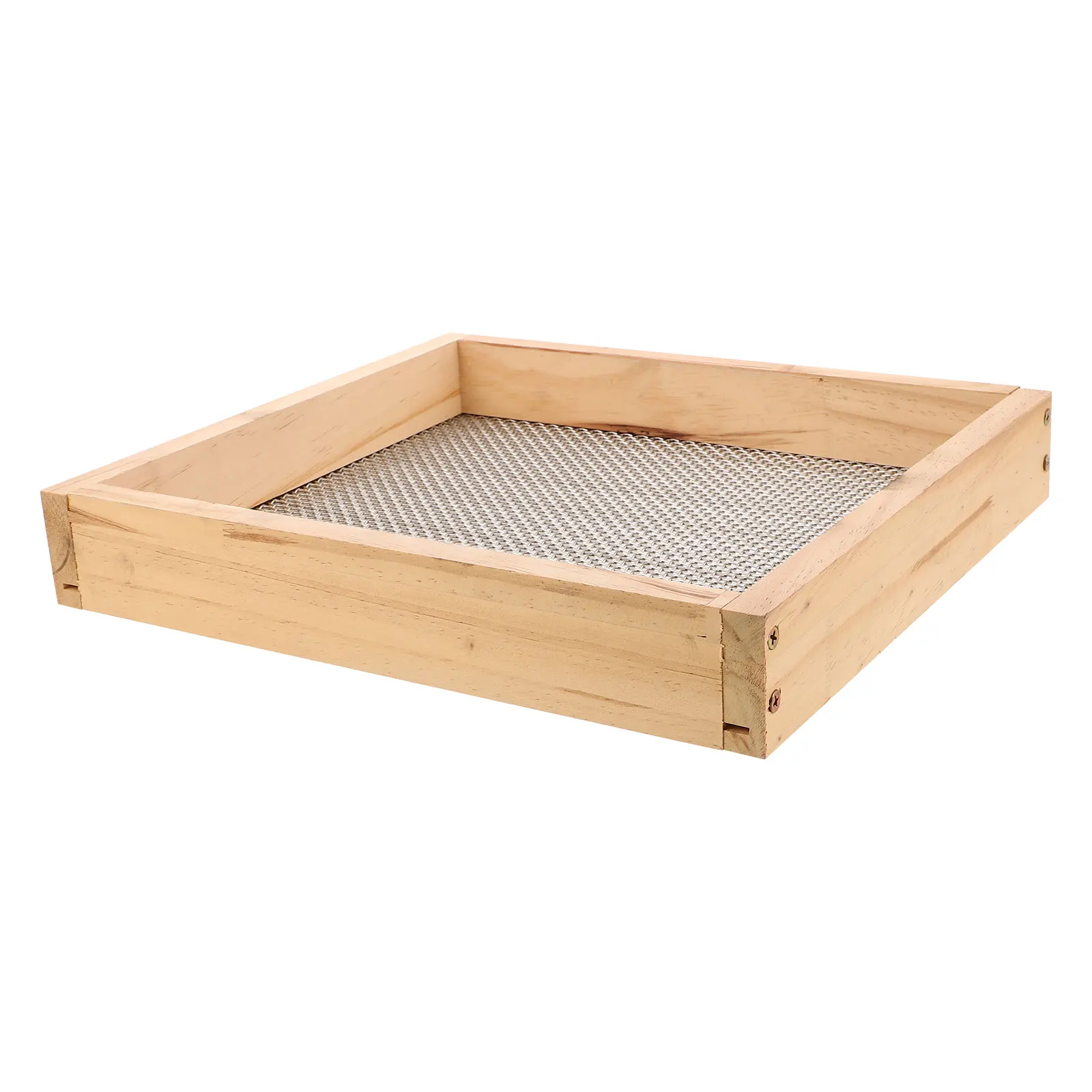 

Gardening Sieve Mesh Sifter Potted Plant Tool Stainless Steel Compost Wood Durable Efficient Screening Garden Tools Sieve