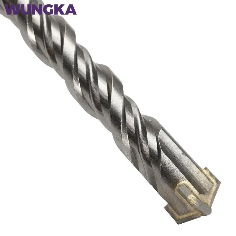 110/160/210mm SDS Plus Masonry Crosshead Twin spiral Hammer Drill Bits 6/8/10/12/14/16mm Twist Bit for Woodworking & Metal