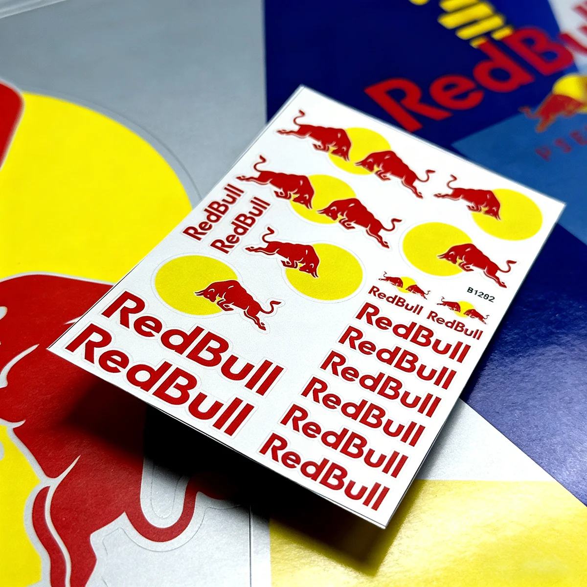 

Big Red Bull Racing Sticker Decal Kit for Yamaha KTM Honda Motorcycle