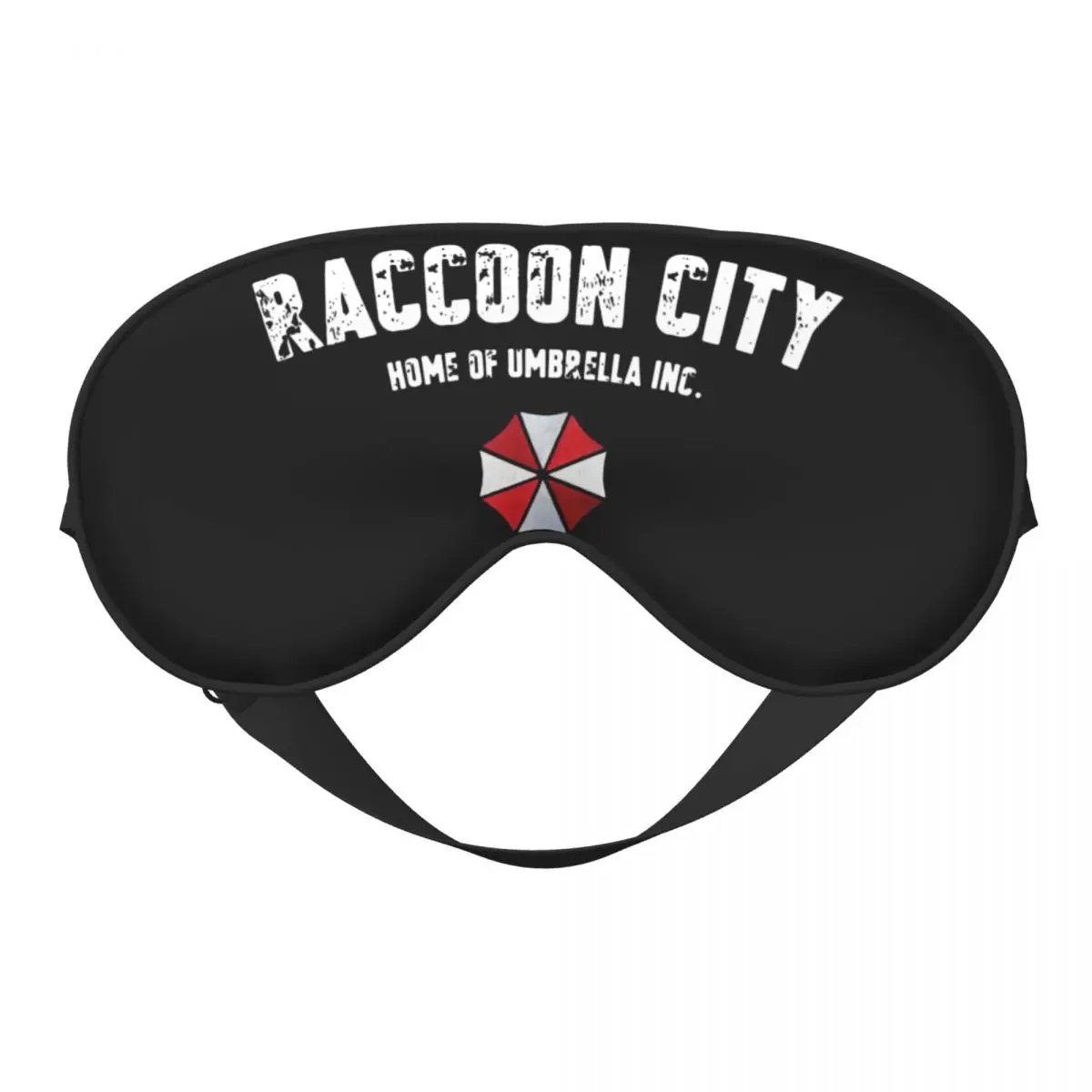 

Raccoon City Umbrellas Corporations Corp Sleep Eye Masks Video Game Double Side Nap Health Eye Cover For Plane Creative Eyepatch