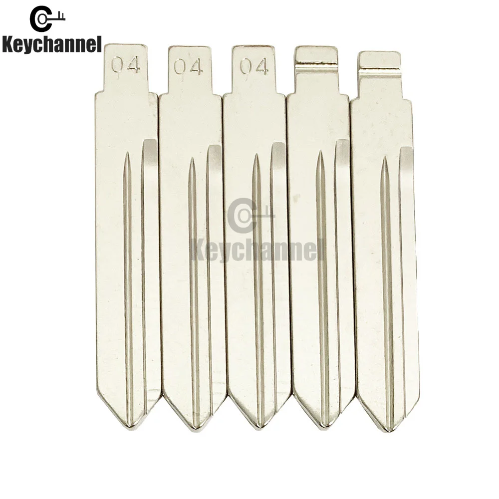 10PCS Evrensel KD Blade # 04KD Metal Boş Çevirme Yedek Bıçak CY24 Araba itmeli anahtar Jeep Dodge Chrysler Y157/Y159 Y160