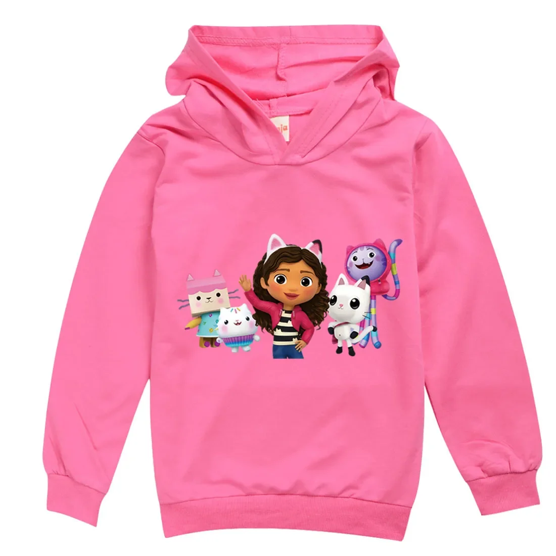 

2-16 Years Gabby Doolhouse Hoodie Kids Gabby Cats Clothes Girls Long Sleeve Sweatshirts Boys Hooded sweater Children's Outerwear