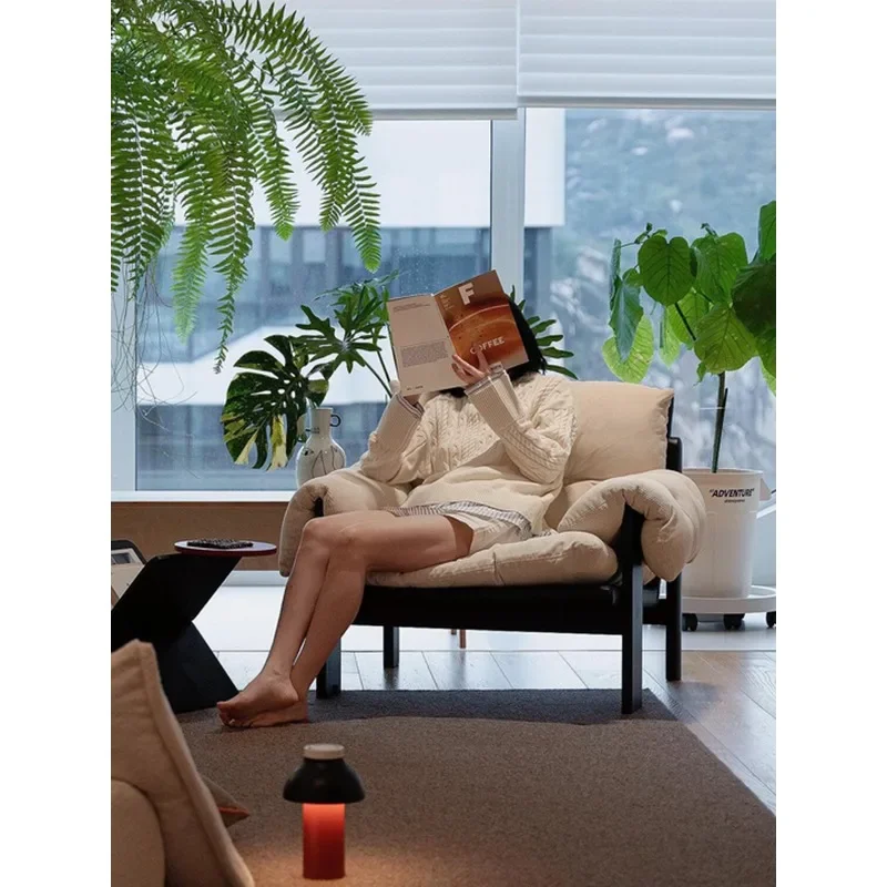 

Sofa chair household light luxury high sense living room balcony leisure chair designer antique lazy sofa chair