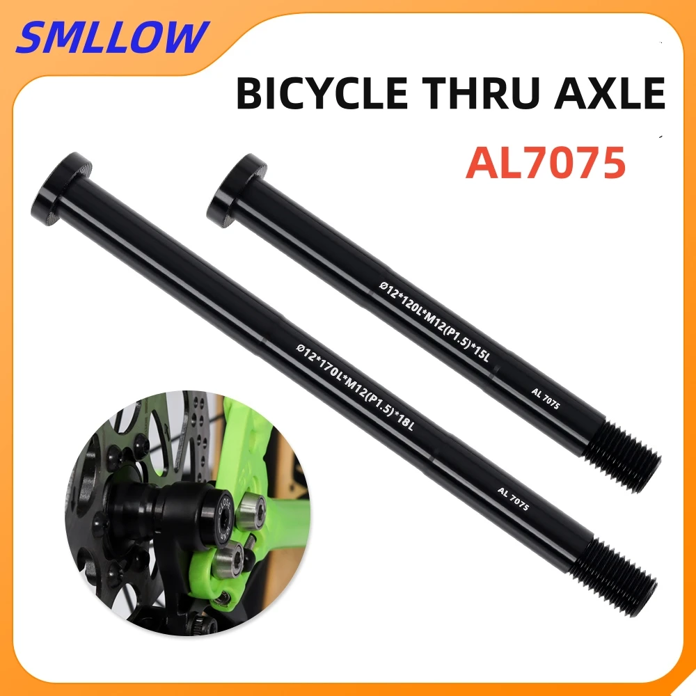 Smllow MTB Road Bike Thru Axle 12*142 12*148 12*168 12*175 frame front fork shaft skewer bicycle thru Axle