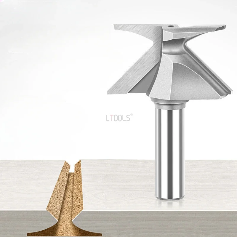 Batang 1/2 inci R18 R30 R50 mata Router 12mm batang kayu pintu dan lemari dinding Arc proses pelembut isi bebas