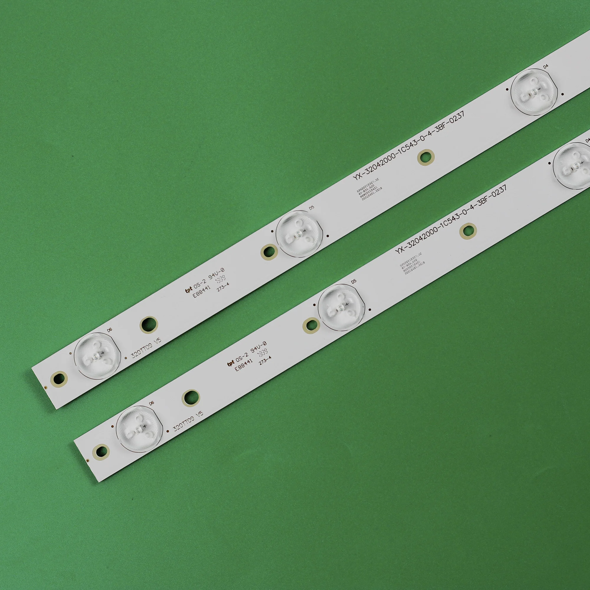 LED Backlight Strip for 32PFH5509/88 32PFK4109/12 YX-32042000-1C543-0-4-3BF-0237 32PHH4109/60 320TT09 V4 320TT09 V5 32PHG4109/78