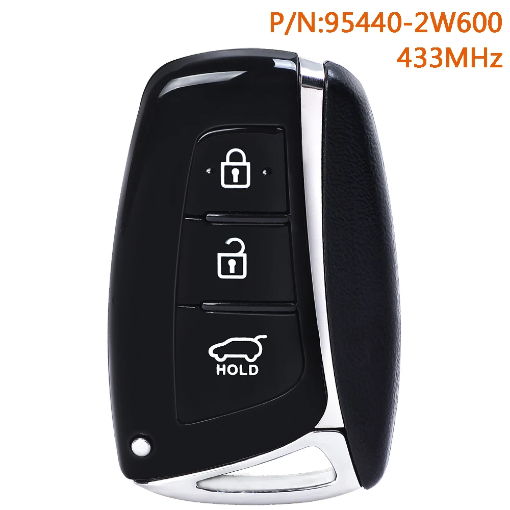 

KEYECU 95440-2W600 Remote Key Fob for Hyundai Santa Fe IX35 Grand Santa Fe 2012 2013 2014 2015 2016 2017 SV1-DMFEU03 ID46 433MHz