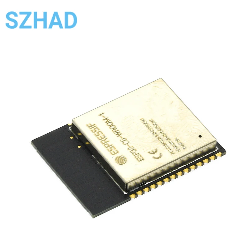 ESP32-C6-MINI-1 H4 N4 ESP32-C6-WROOM-1-N4//N8/N16 2.4GH Wi-Fi Ble 5 4MB Wifi Wireless Module Zigbee 3.0