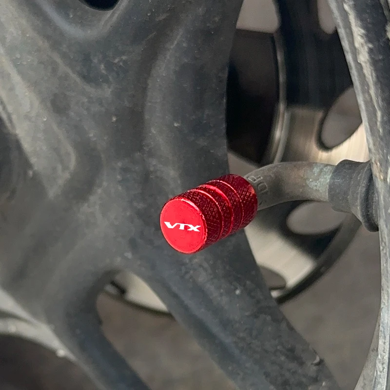 For HONDA VTX1300 VTX1800 VTX 1300 1800 Motorcycle CNC Accessorie Wheel Tire Parts Valve Stem Cap Cover Airdust Waterproof view 6