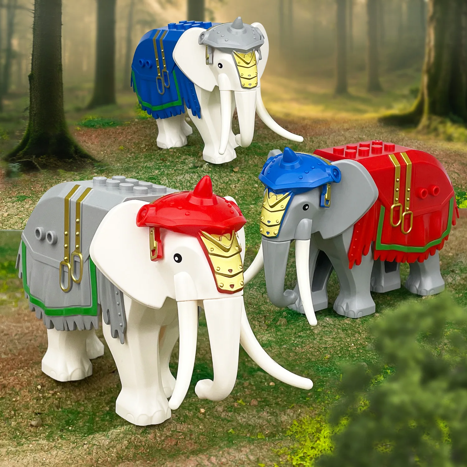 MOC City Tier-Bausteine Meerestier Killerwal Figuren Zoo-Set Zubehör Bausteine Kinderspielzeug Geschenk – Detail 5