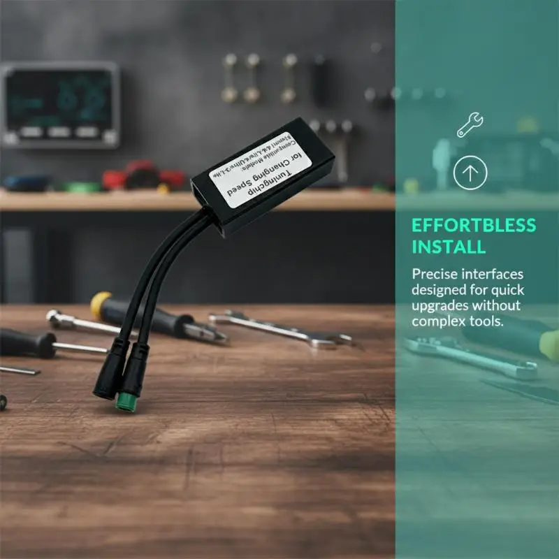 

Electric Scooter Adjustable Speed Controller Tuning Chip High Efficiency for City Commuters