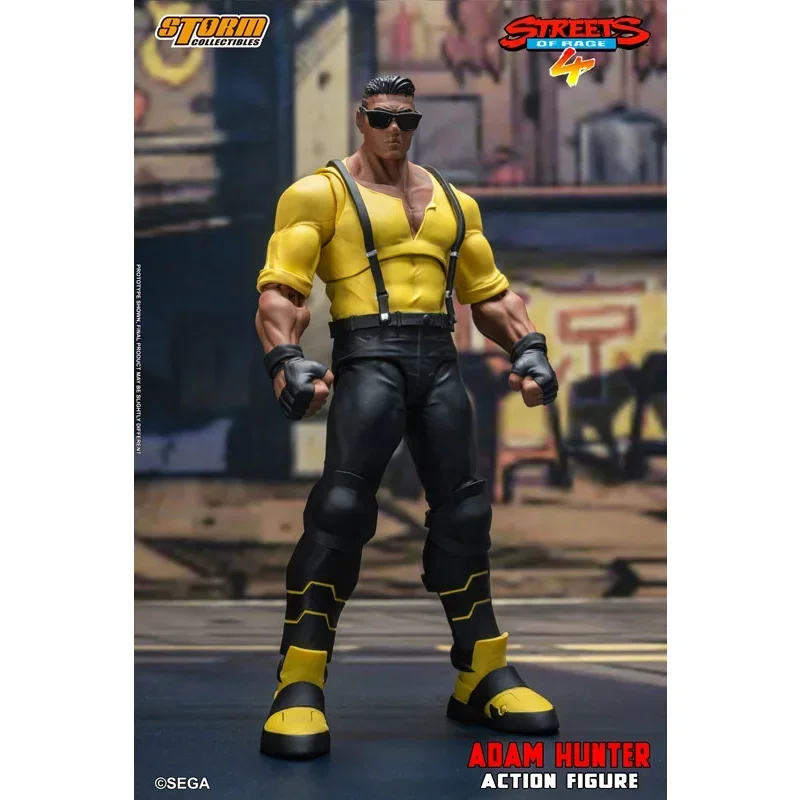 

Original Storm Toys Bare Knuckle IV Adam Hunter In Stock Anime Action Collection Figures Model Toys