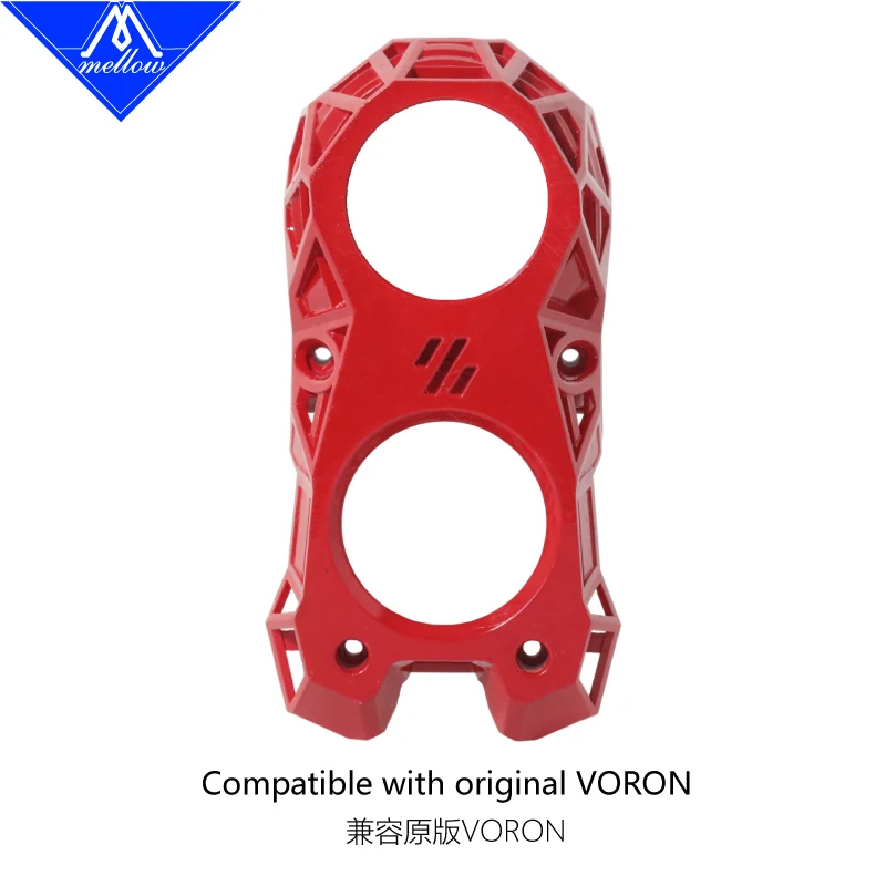 Mellow Voron 2.4 / Trident lightweight Front Cover SLA Light-curing Paint Process For 3D Printer Galileo Orbiter CW2 Extruder