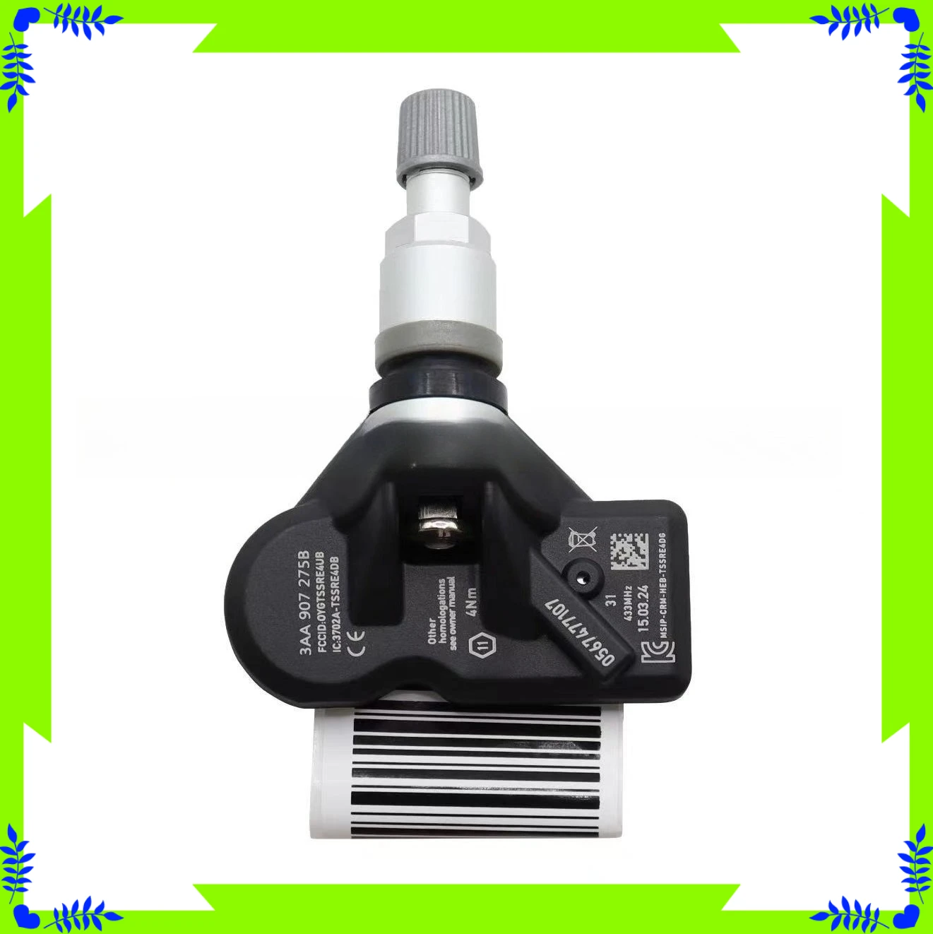 

3AA907275B 4pcs Tire Pressure Sensor for Volkswagen Passat CC Tiguan