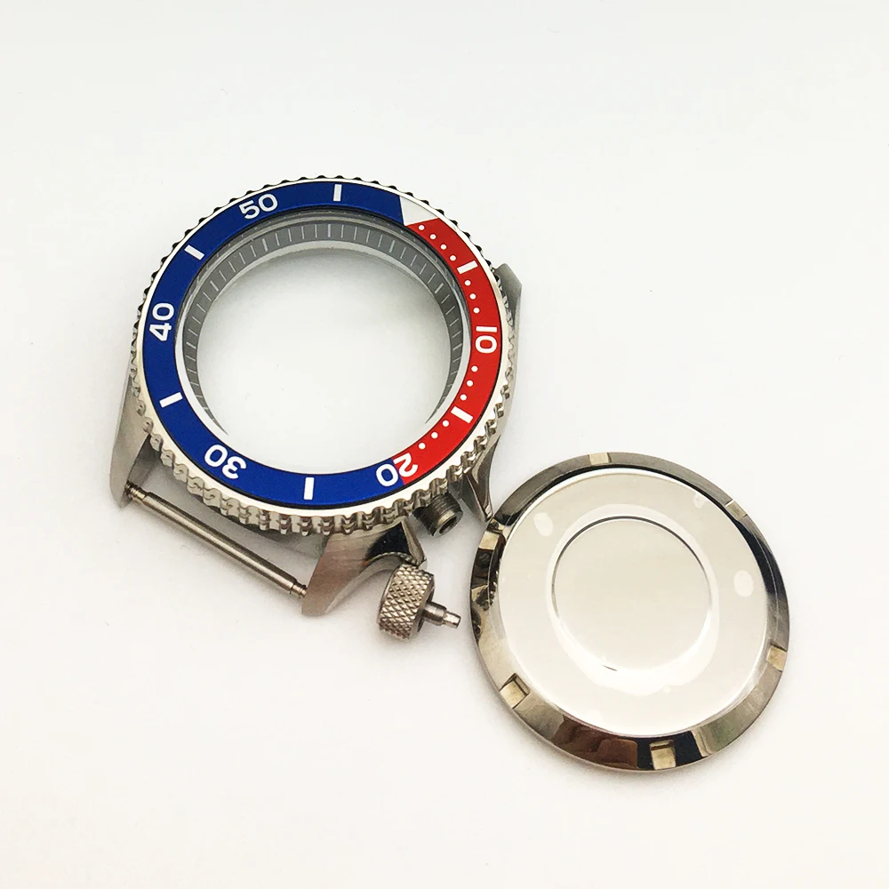Mod SKX007 Watch Case Fit for NH35 NH36 4R35 7S Japan Movement S crown Sapphire Crystal glass NH35 Watch Case Spare parts - Image 6