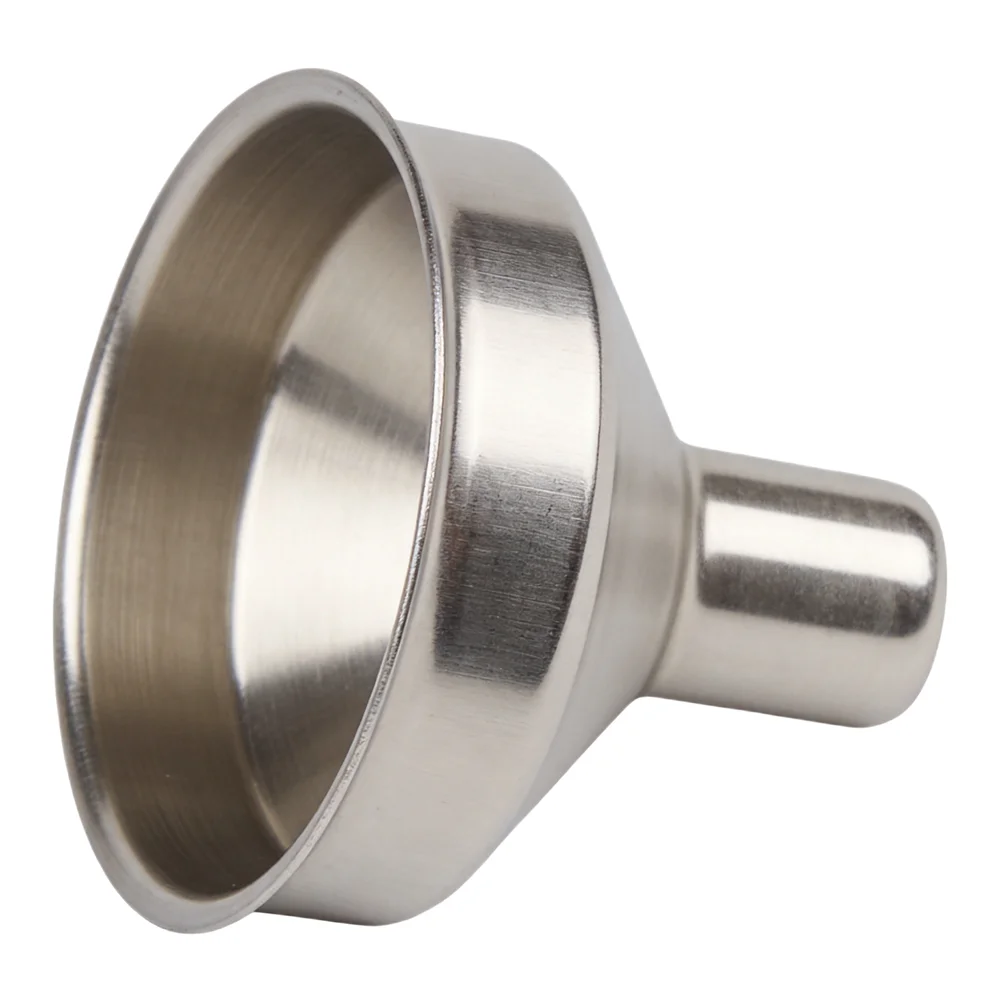 Lightweight Stainless Steel Funnel for Hip Flask Perfect for Outdoor Adventures Travel Parties or Home Bar Setup