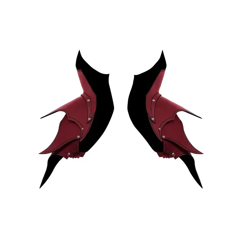 الرجال القرون الوسطى زي المهنية الجلود بولدرونز الكتف درع فارس المحارب تأثيري Larp ملحق هالوين كرنفال فستان hkh