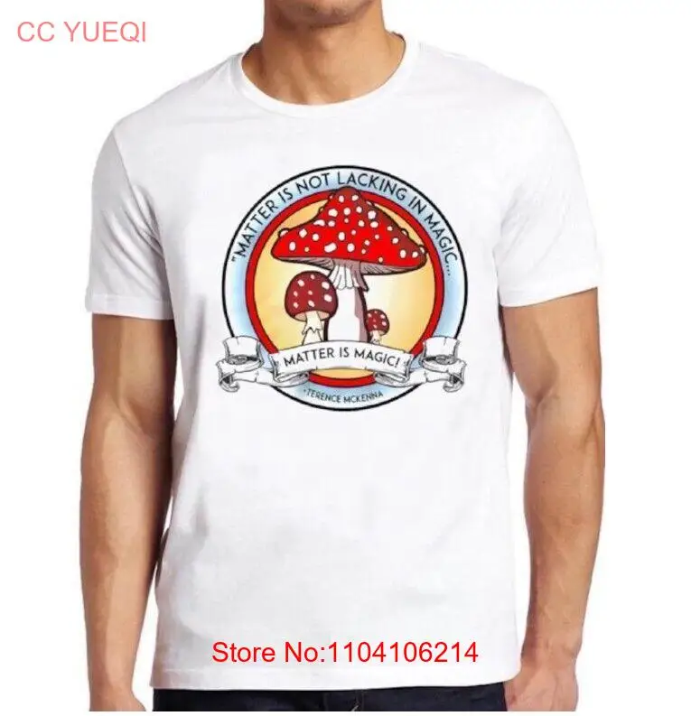

Terence Mckenna T Shirt Magic Mushroom Psychedelic