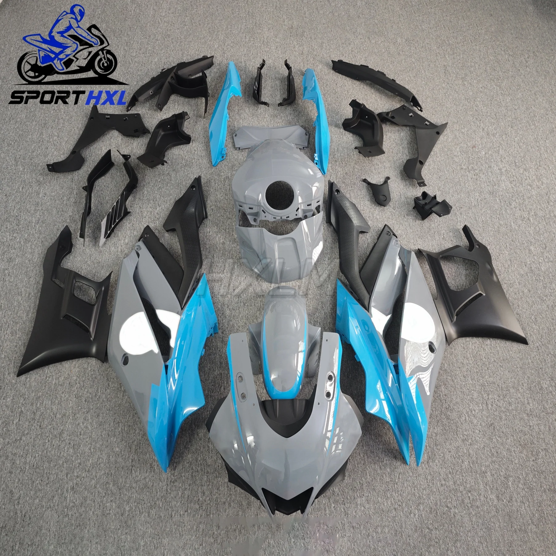 

ABS for YAMAHA R25 2019 2020 2021 Complete Panels 19 20 21 ABS Plastic Panels Kit Body Work Light black Cowlings