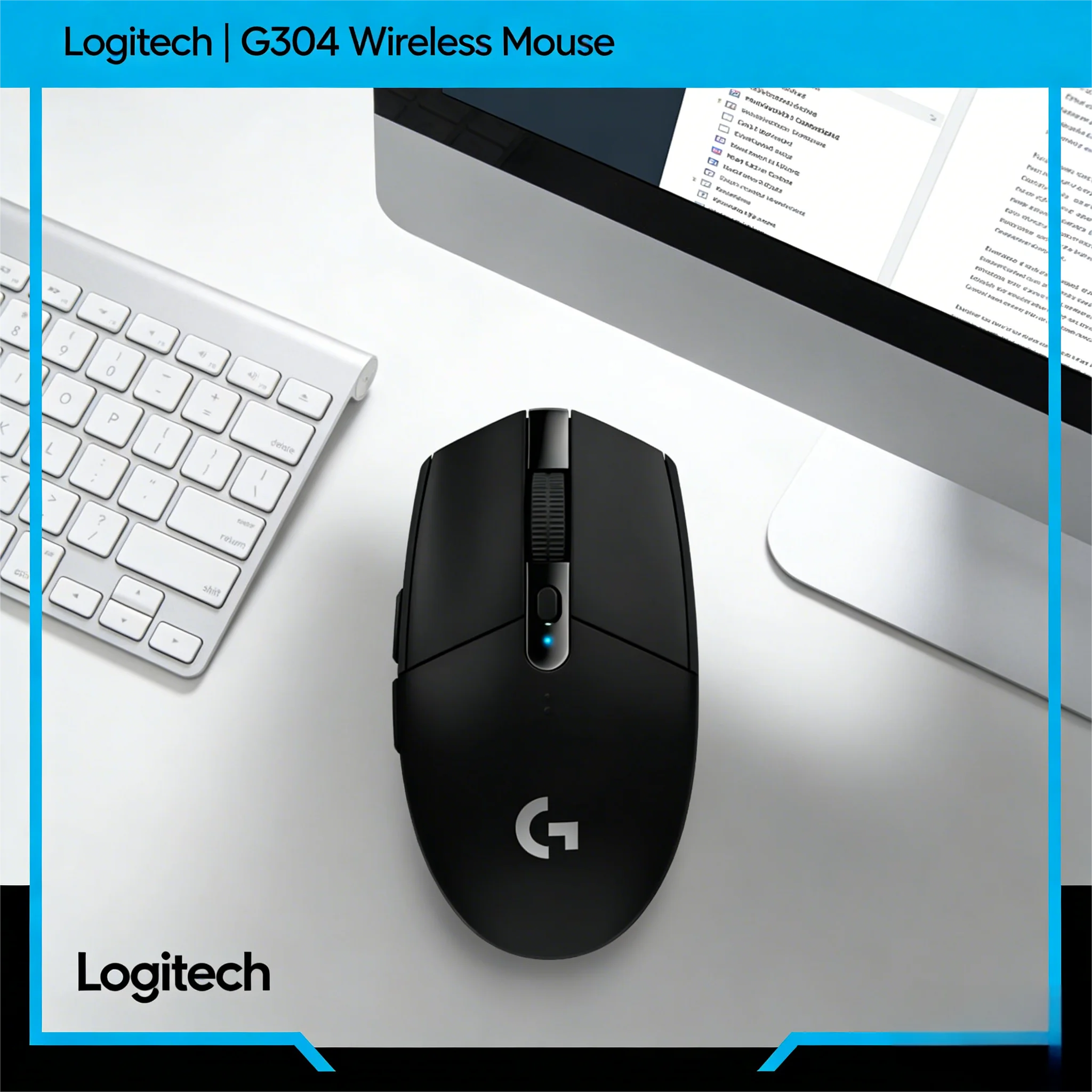 

Беспроводная мышь G304/G305: легкая, удобная для рук, для офиса и игр