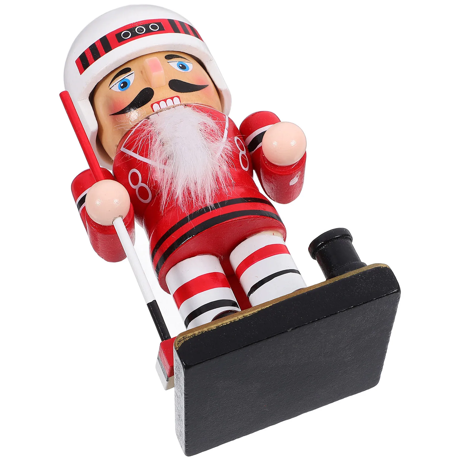 

Christmas Wooden Sports Nutcracker Hockey Player Table Centerpiece Holiday Decor Xmas Nutcracker Nutcrackers Unique Nutcrackers