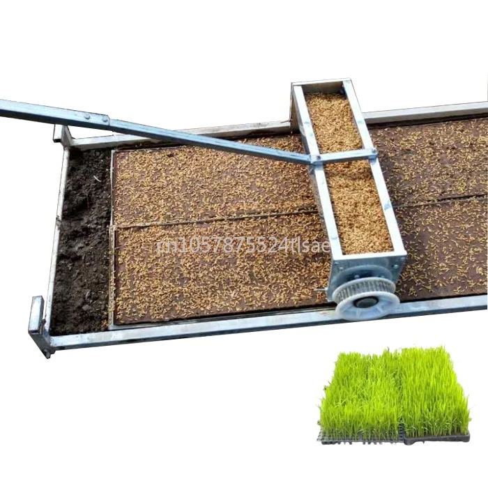 

Manual rice seeder, seeder, rice field mulch machine, rice seed seeding seeder