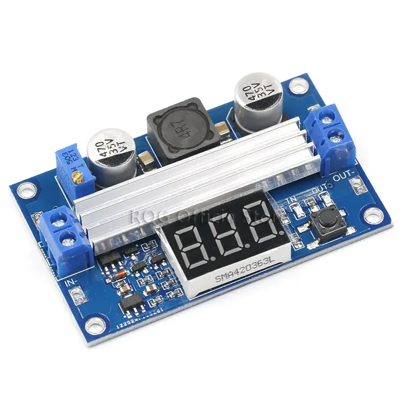 DC DC-DC 3~35V to 3.5~35V LTC1871 Booster step up Step-up module Converter Regulated Power Supply+VoltMeter