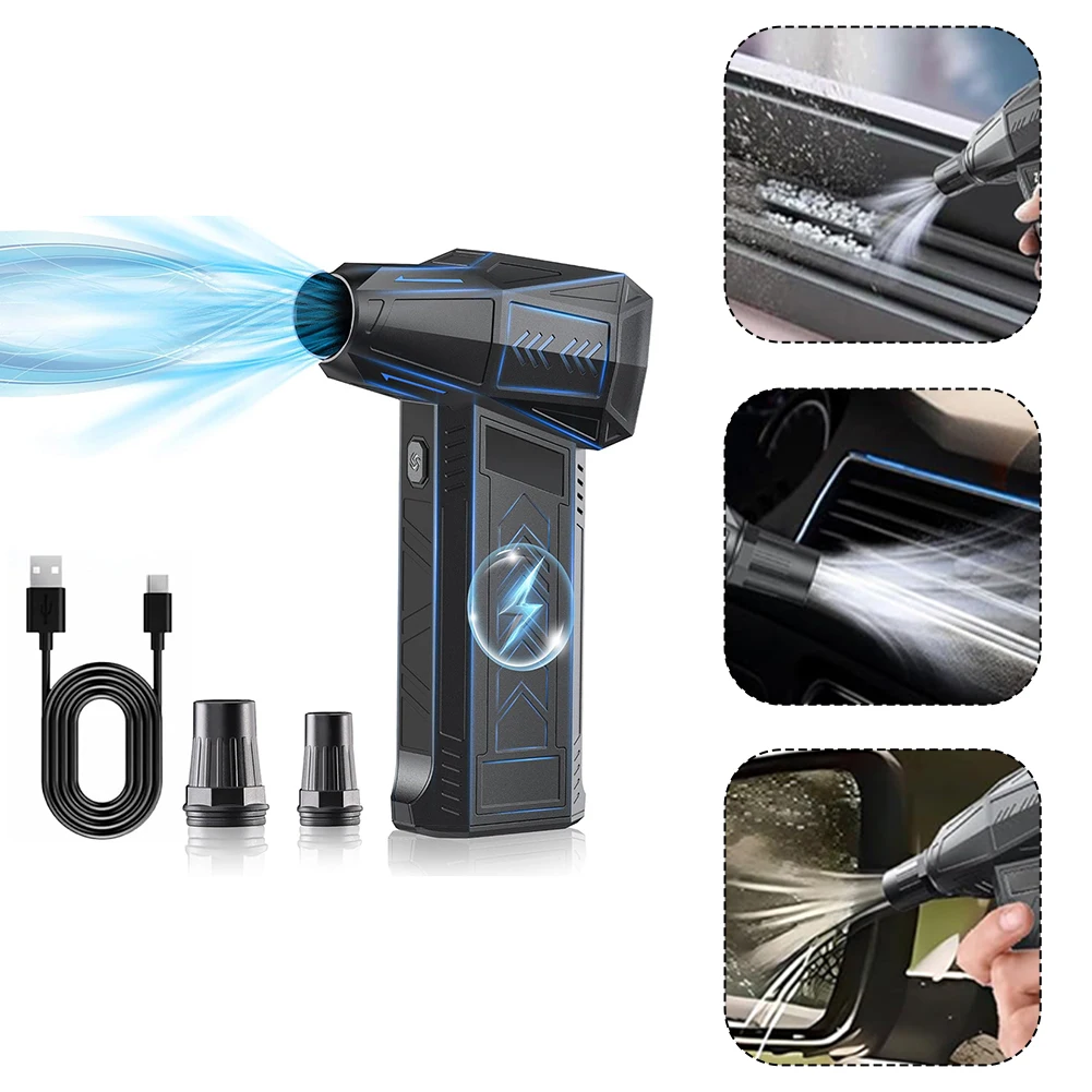 Advanced X11 Turbo Fan Handheld Blower with Intelligent Safety Features and High Speed Capability at 130000 RPM