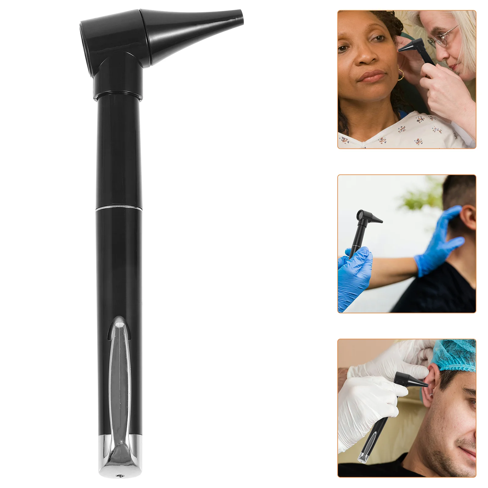 Lighted Ear Cleaner Doctor Scope with Flashlight Nose Otoscope Examination Pocket Medical