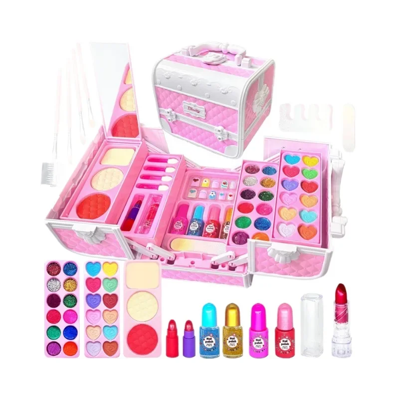 Princess Beauty Makeup Suitcase Children's Cosmetic Toys