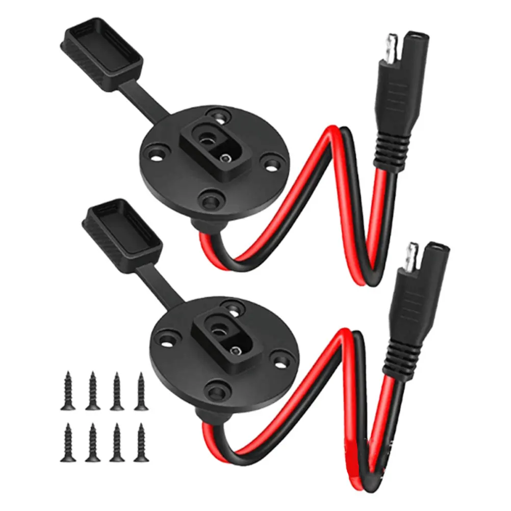 

8Pcs Screws 0.5M Sae Quick Connection Cable Solar Panel Connector Sturdy Tool For Car Battery And New Product Development