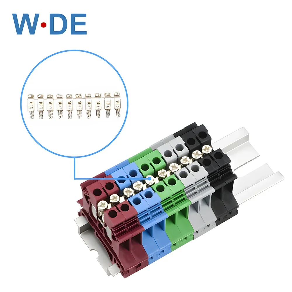 FBI 10-6 Fixed Bridge UK Type Terminal Block Accessories For UK2.5B UK5N UDK-4 UK5-TWIN UKKB5 UKK5 DIN Rail Terminal Blocks