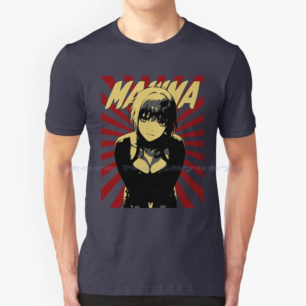 Control Lady Vintage Sunburst T Shirt 100% Cotton Tee Makima Chainsaw Man Chainsaw Man Makima Chainsaw Man Anime Anime Makima