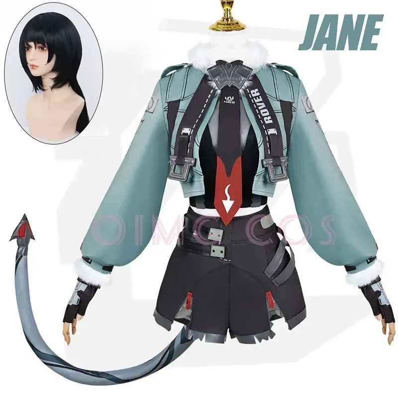 Disfraz de Zenless Zone Zero Jane Doe, uniforme de Carnaval para adultos, disfraces de fiesta de Halloween de Anime, juego de mascarada para mujeres