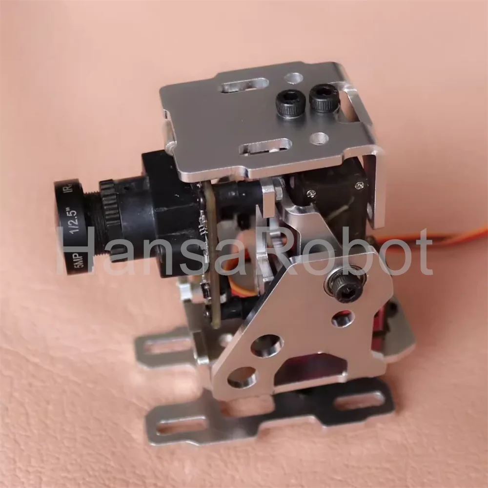 Metal Pan Tilt Bracket Servo Gimbal Sky Fpv Head Chase Dual-Axis Gimbal Model Aircraft Camera Gimbal