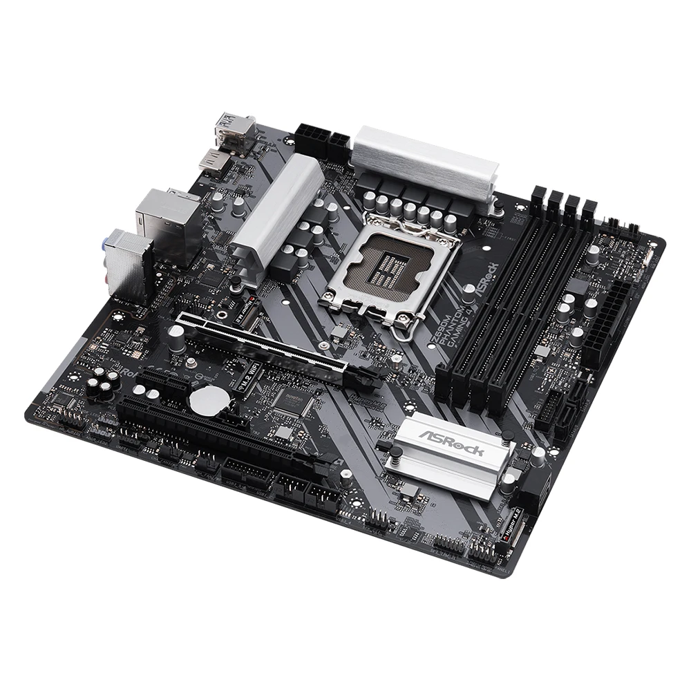 ASRock Z690M PHANTOM GAMING 4 Motherboard Supports Socket LGA1700 i9-14900K i7-12700K i5-12400F CPU 4xDDR4 M.2 NVME PCIe5.0 mATX