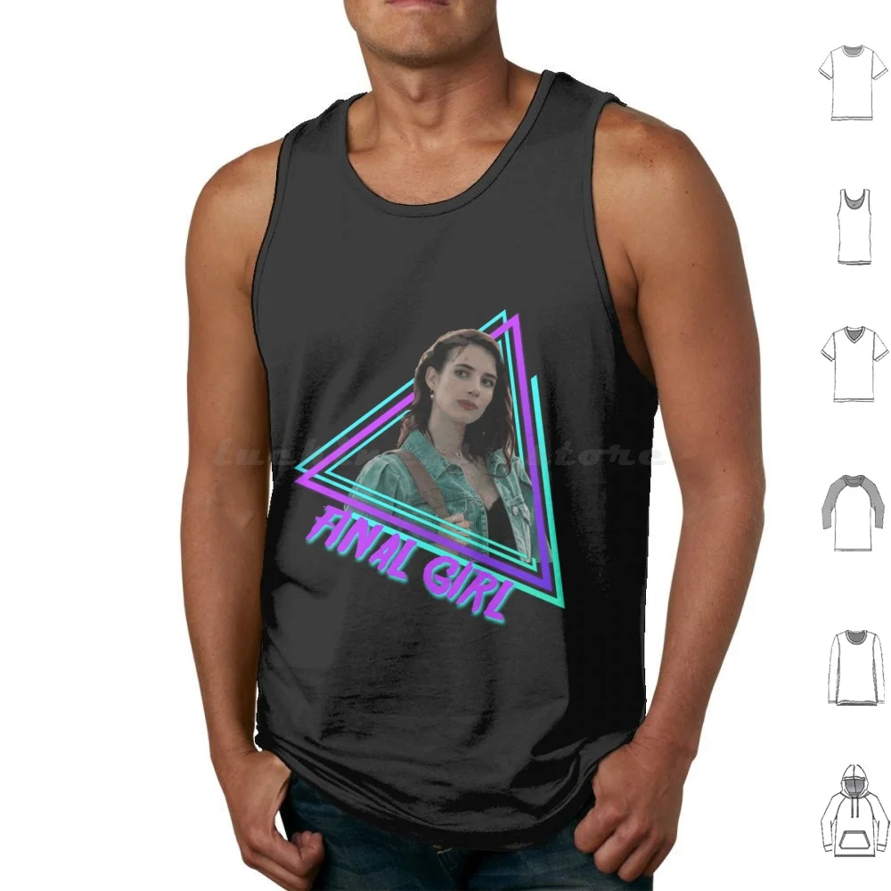 

The Final Girl Tank Tops Print Cotton Ahs Roberts Ahs 1984 1984 Brooke Thompson Ahs Brooke Thompson Final Girl