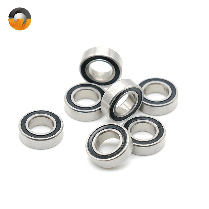 10 PCS SMR137-2RS ABEC-7 7X13X4 mm Stainless Steel Deep groove Ball Bearings SMR137 / L-1370